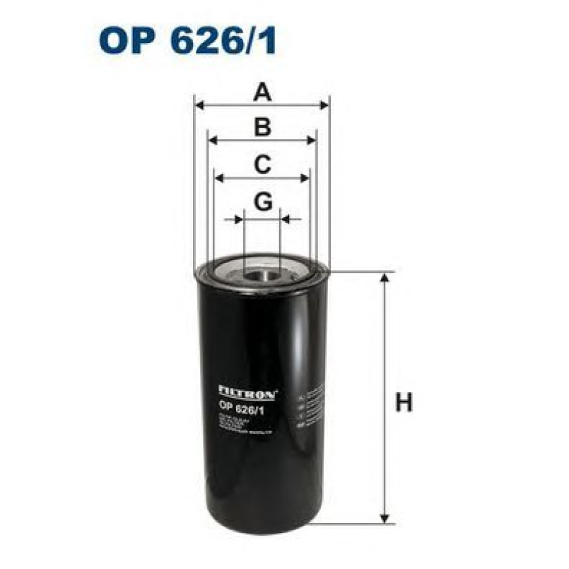 FILTRON OP626/1 Фільтр масла