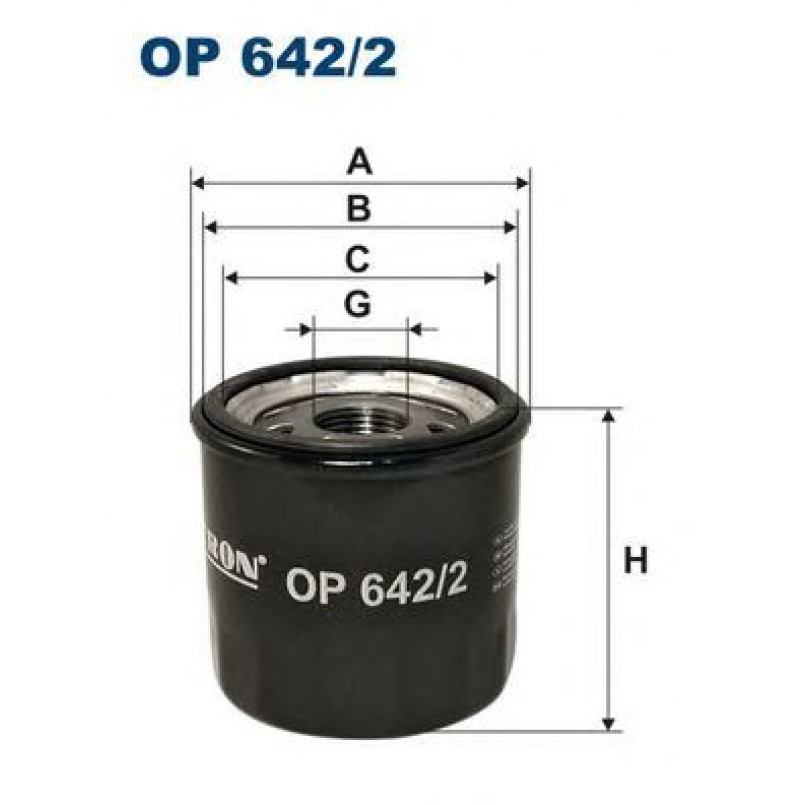 FILTRON OP642/2 Фільтр масла