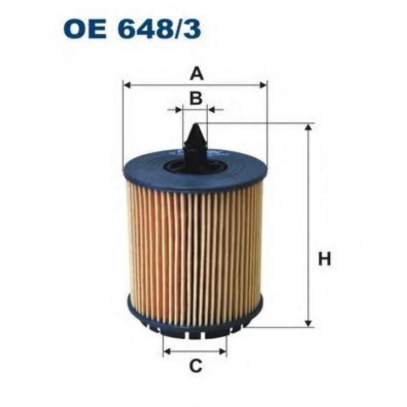 FILTRON OE648/3 Фільтр масла