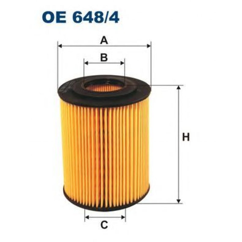 FILTRON OE648/4 Фільтр масла