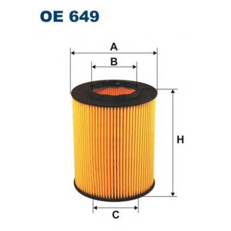 FILTRON OE649 Фільтр масла