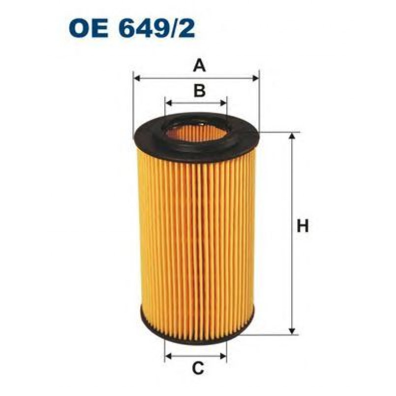 FILTRON OE649/2 Фільтр масла