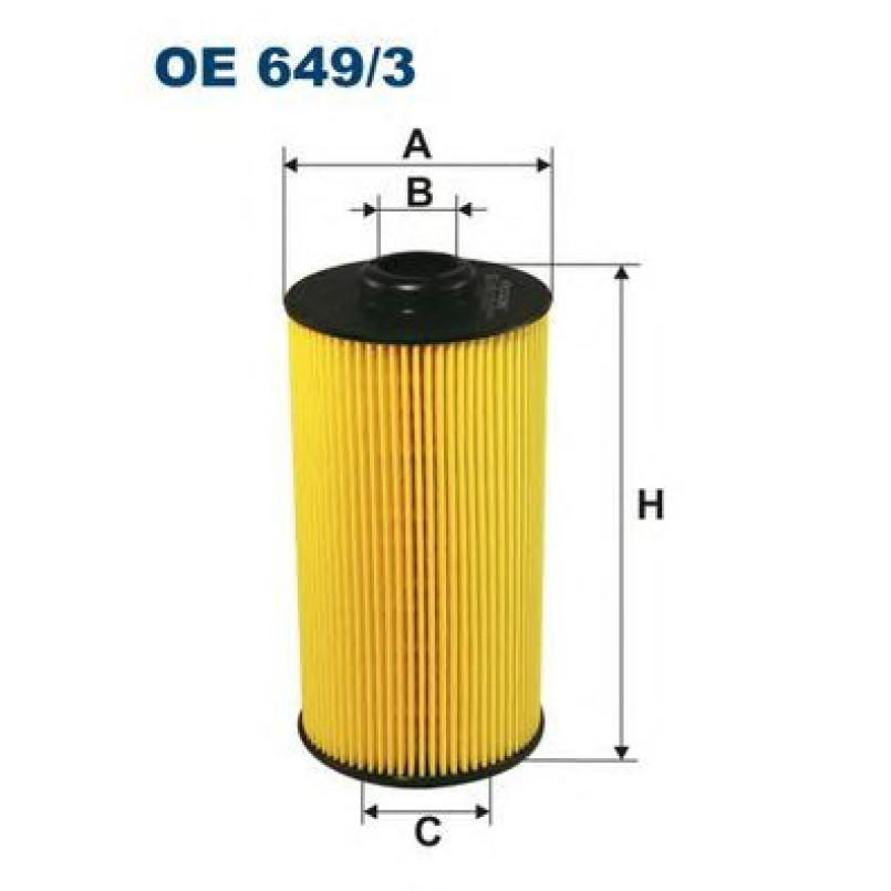 FILTRON OE649/3 Фільтр масла
