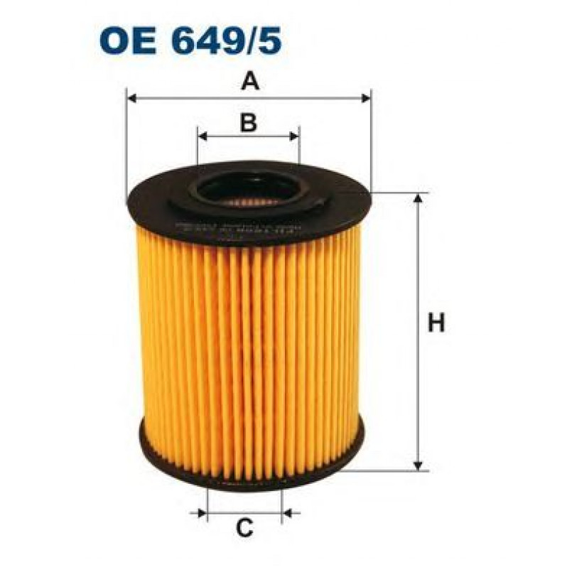 FILTRON OE649/5 Фільтр масла