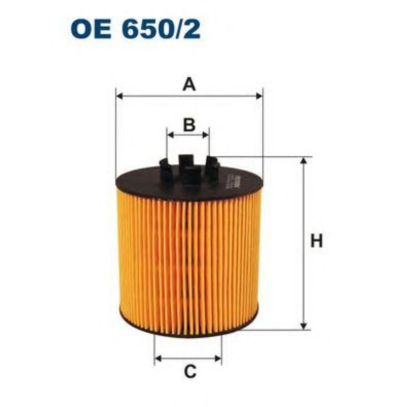 FILTRON OE650/2 Фільтр масла