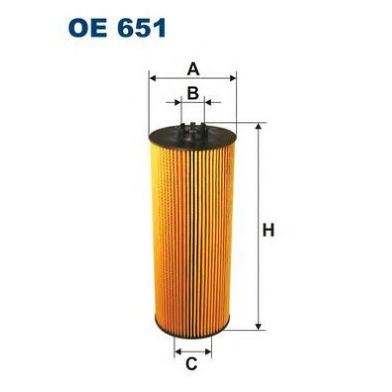 FILTRON OE651 Фільтр масла