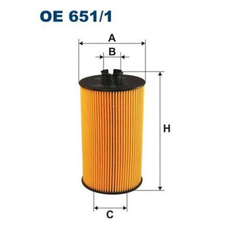 FILTRON OE651/1 Фільтр масла