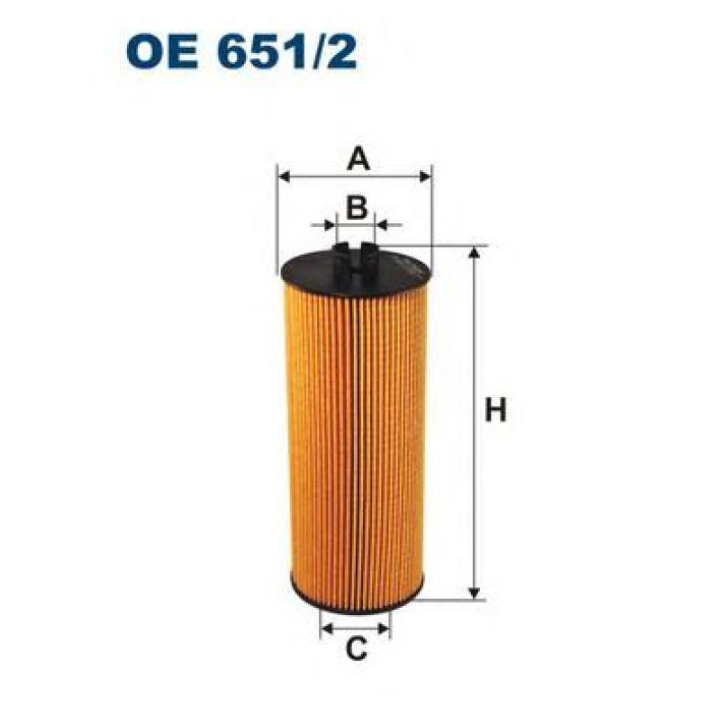 FILTRON OE651/2 Фільтр масла