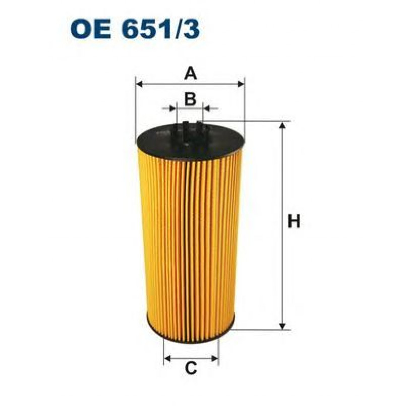 FILTRON OE651/3 Фільтр масла