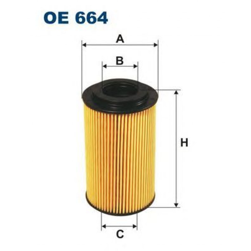 FILTRON OE664 Фільтр масла