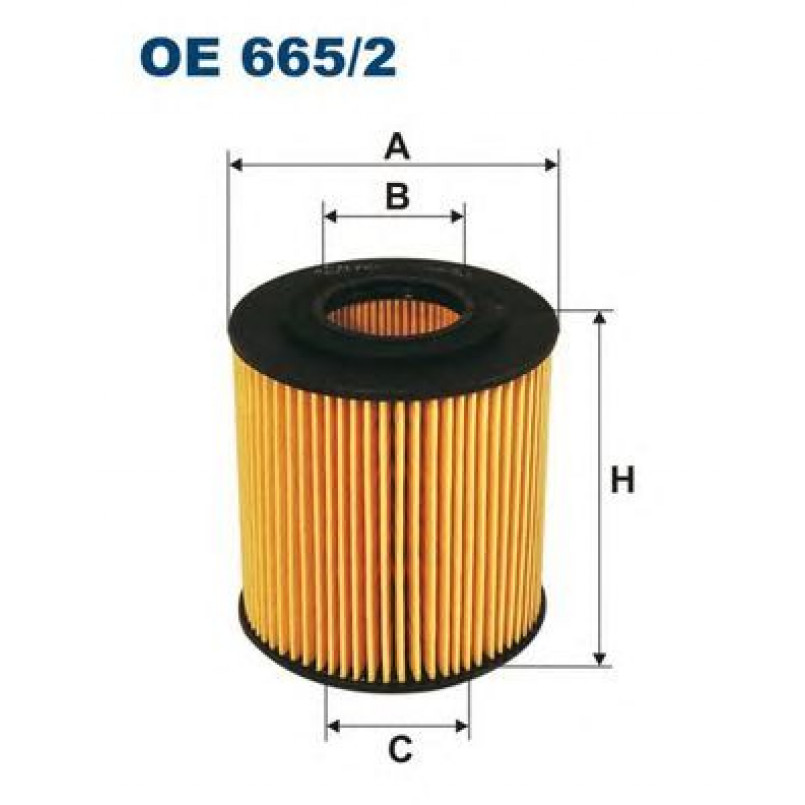 FILTRON OE665/2 Фільтр масла