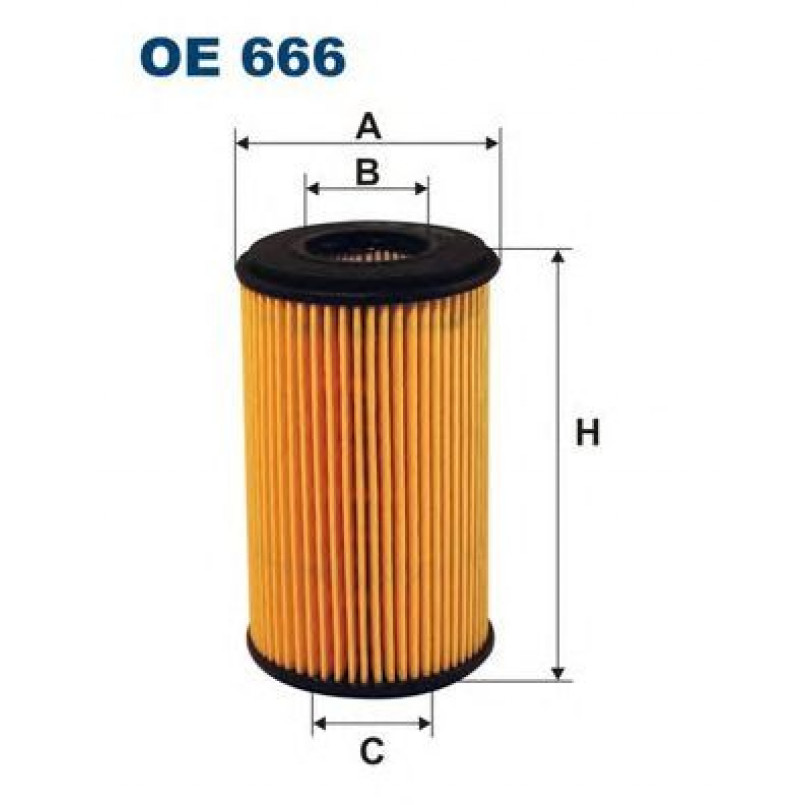 FILTRON OE666 Фільтр масла