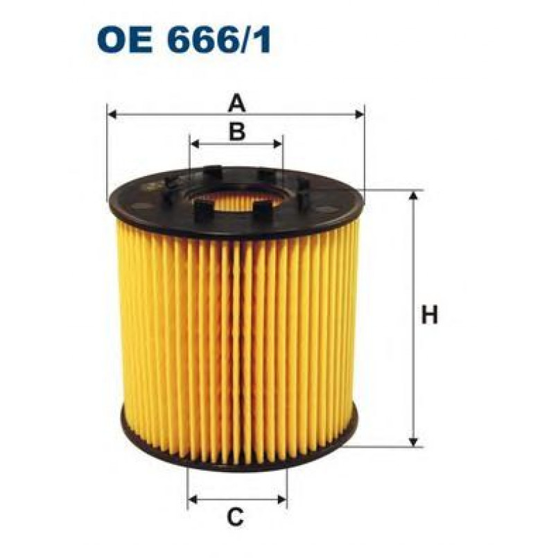 FILTRON OE666/1 Фільтр масла