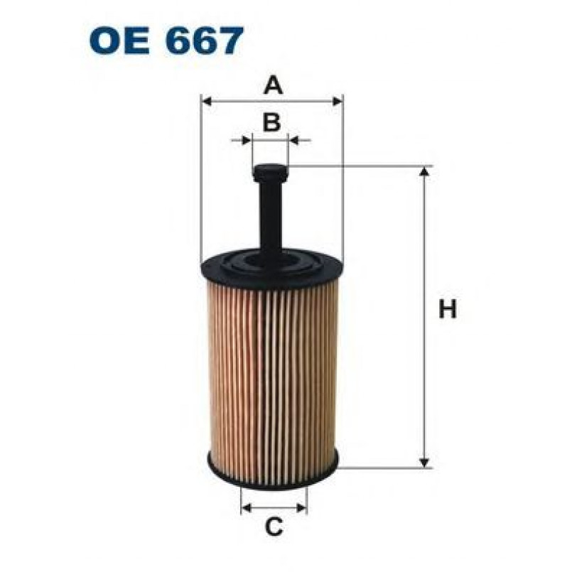 FILTRON OE667 Фільтр масла