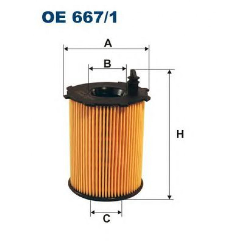FILTRON OE667/1 Фільтр масла