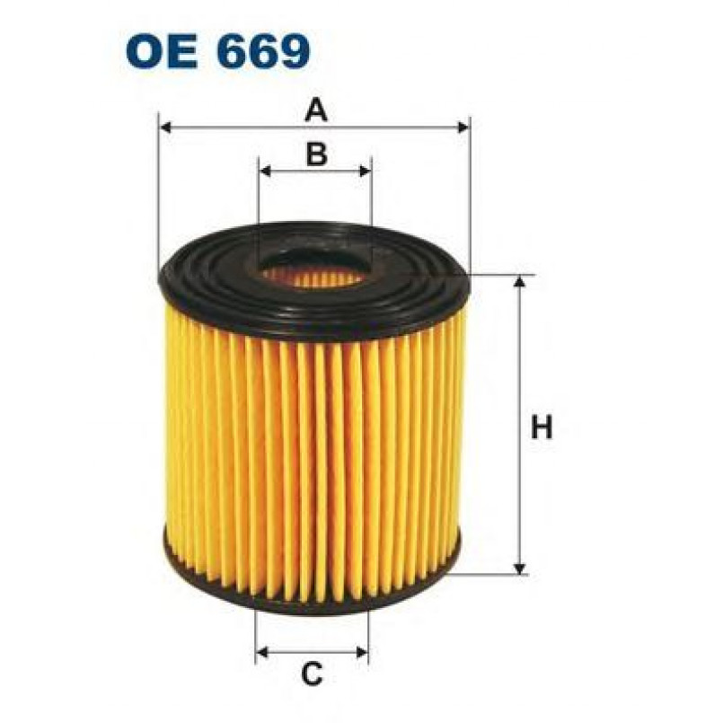 FILTRON OE669 Фільтр масла