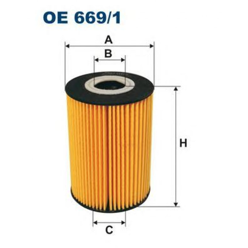FILTRON OE669/1 Фільтр масла
