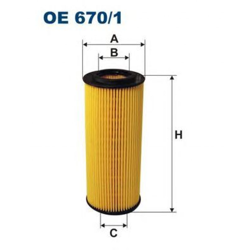 FILTRON OE670/1 Фільтр масла