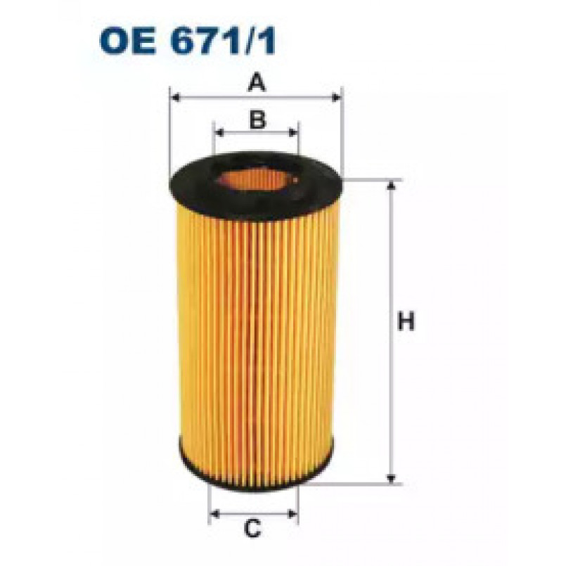 FILTRON OE671/1 Фільтр масла