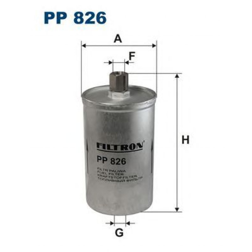 FILTRON PP826 Фільтр палива