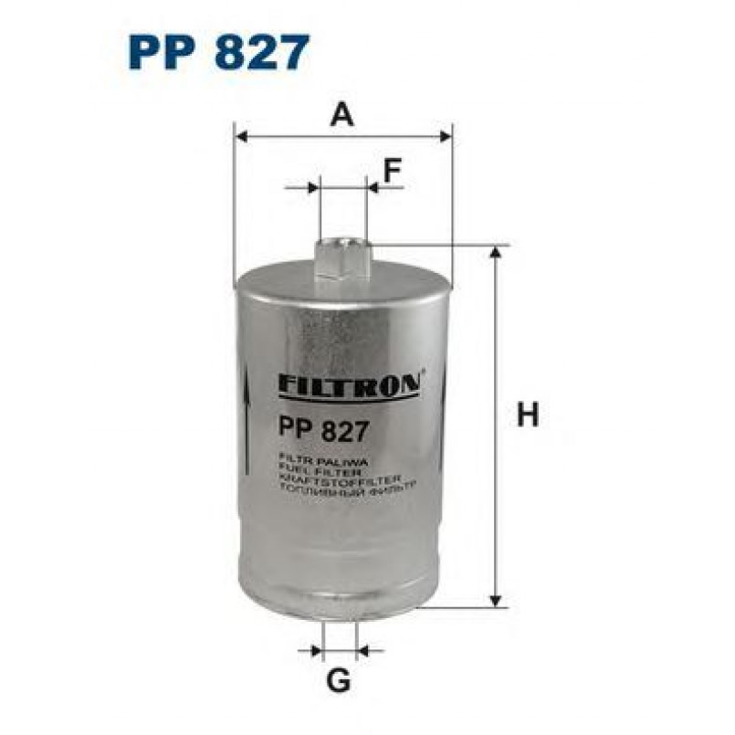 FILTRON PP827 Фільтр палива