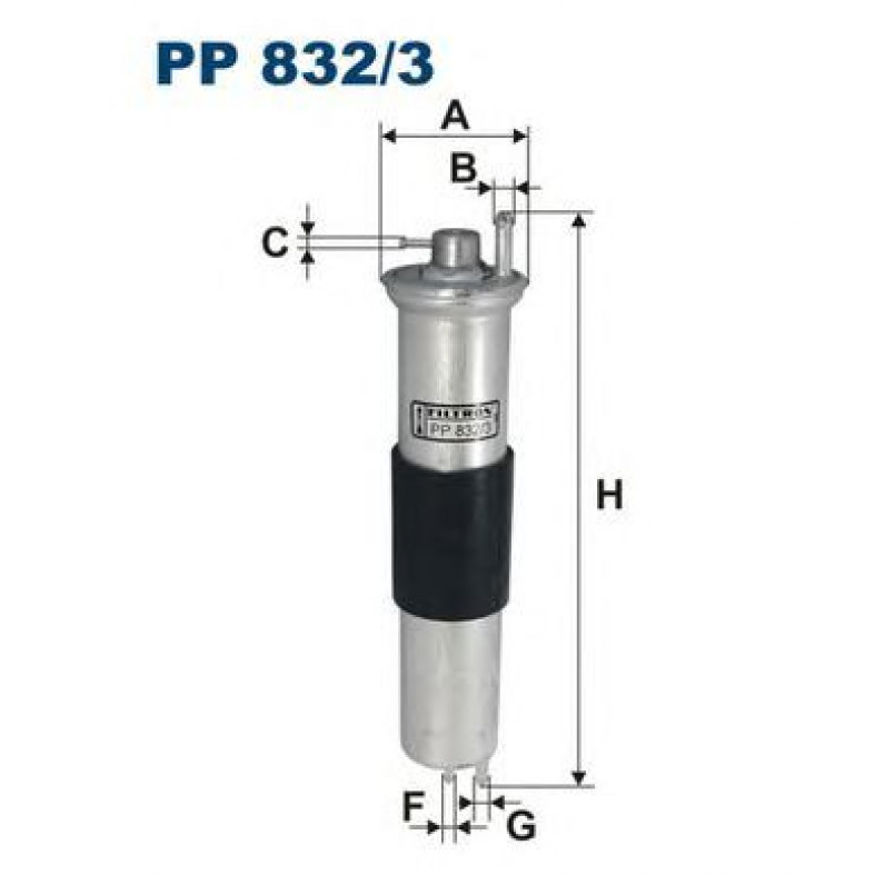 FILTRON PP832/3 Фільтр палива