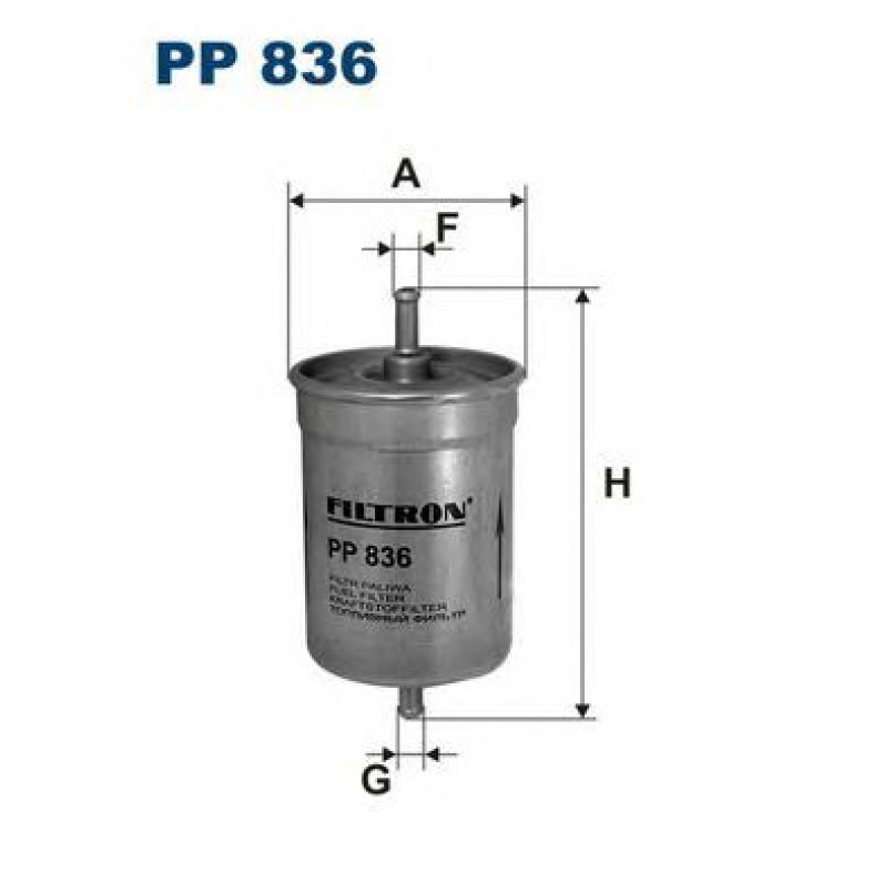 FILTRON PP836 Фільтр палива
