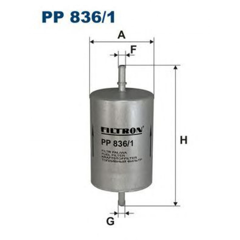 FILTRON PP836/1 Фільтр палива