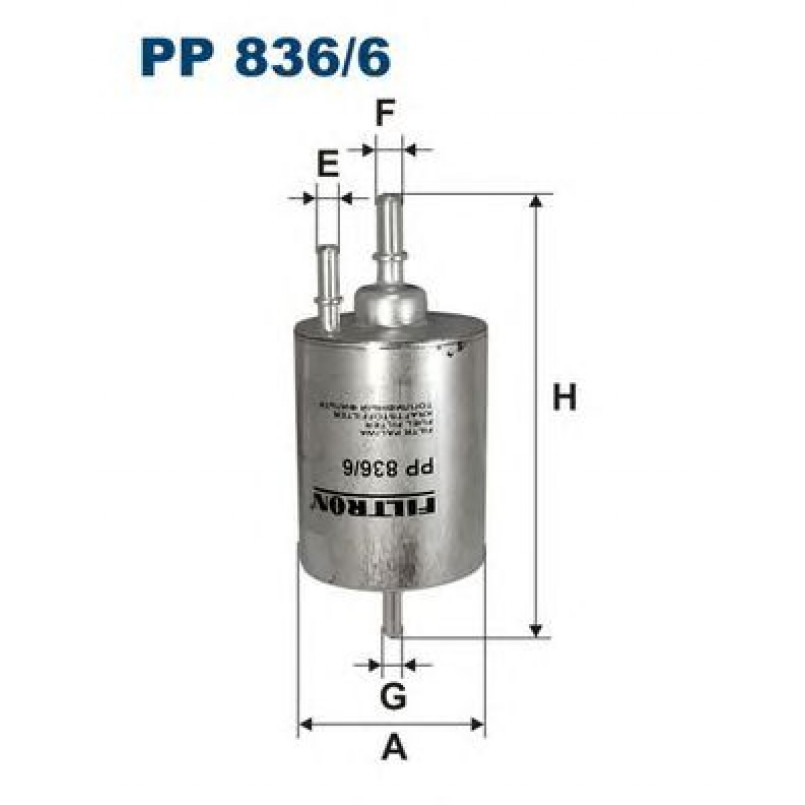 FILTRON PP836/6 Фільтр палива