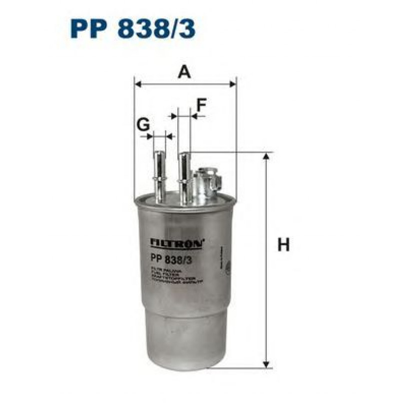 FILTRON PP838/3 Фільтр палива