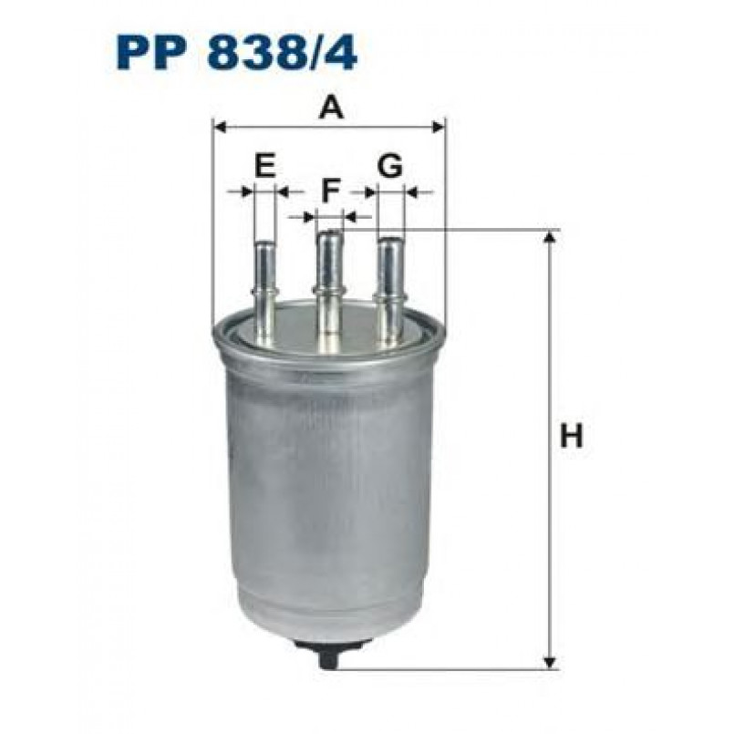 FILTRON PP838/4 Фільтр палива