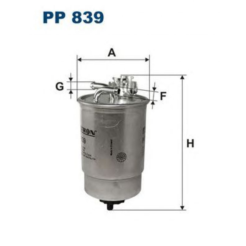 FILTRON PP839 Фільтр палива