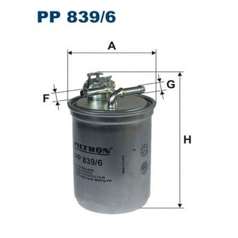 FILTRON PP839/6 Фільтр палива