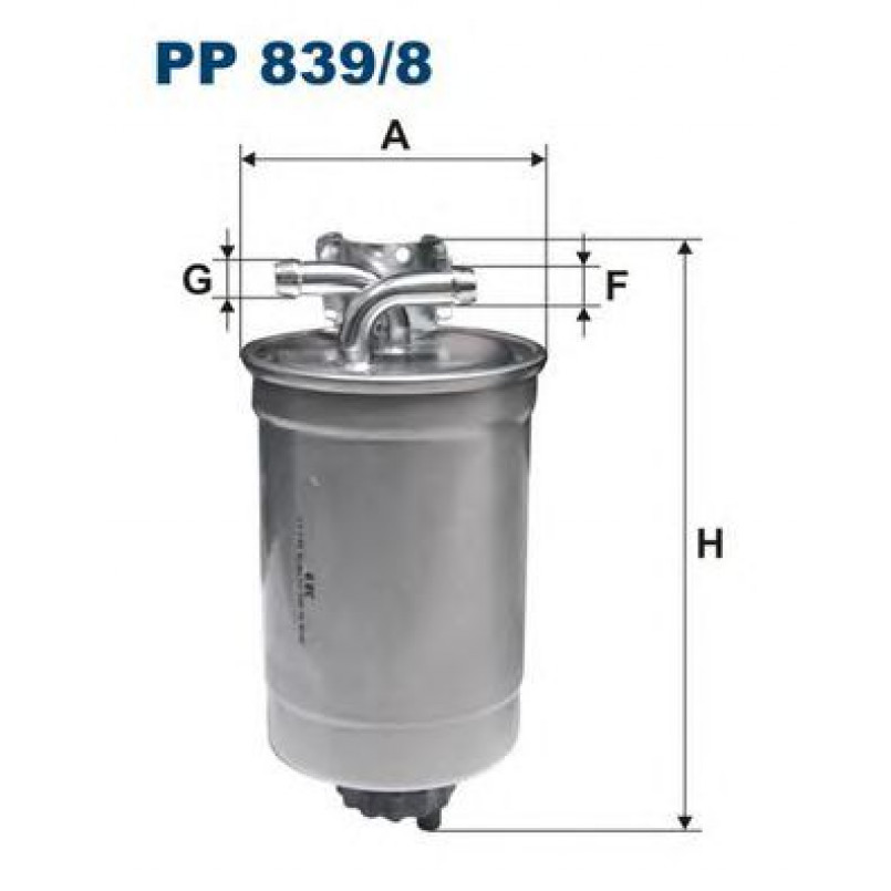FILTRON PP839/8 Фільтр палива