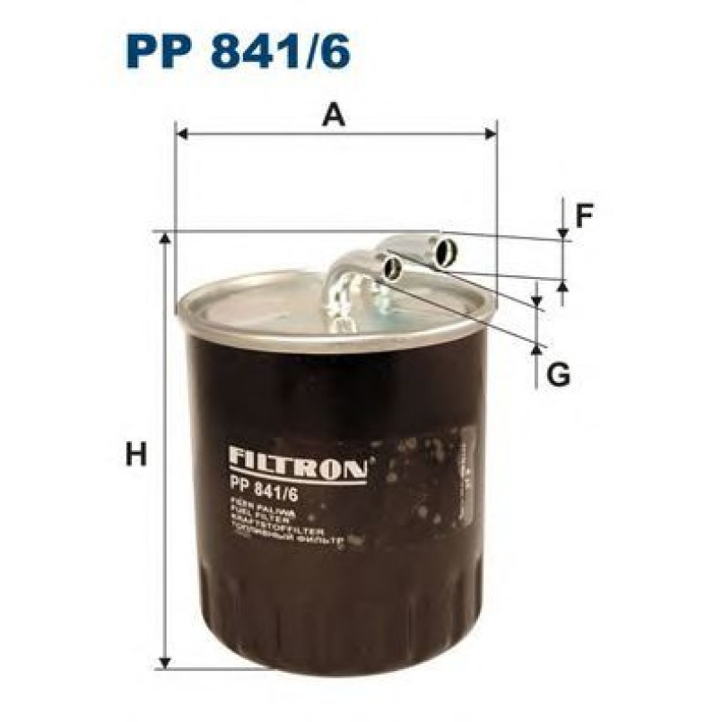 FILTRON PP841/6 Фільтр палива