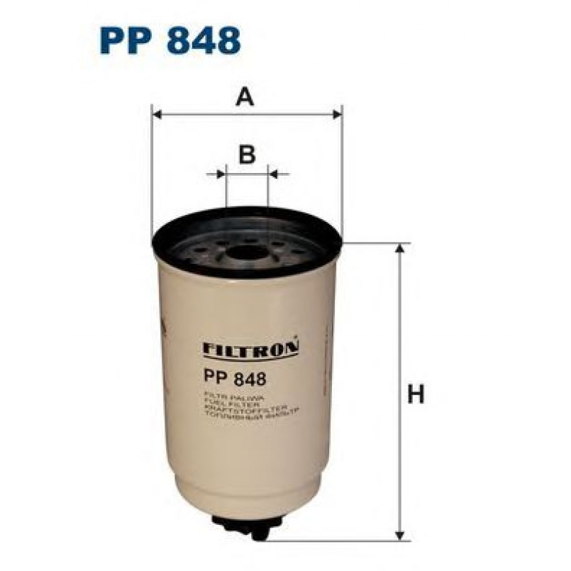 FILTRON PP848 Фільтр палива