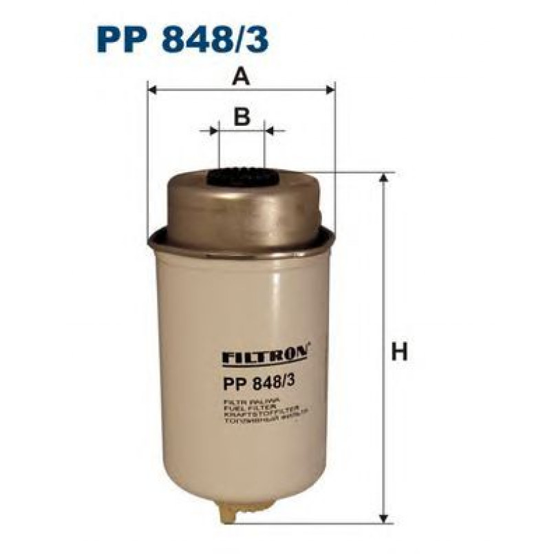 FILTRON PP848/3 Фільтр палива