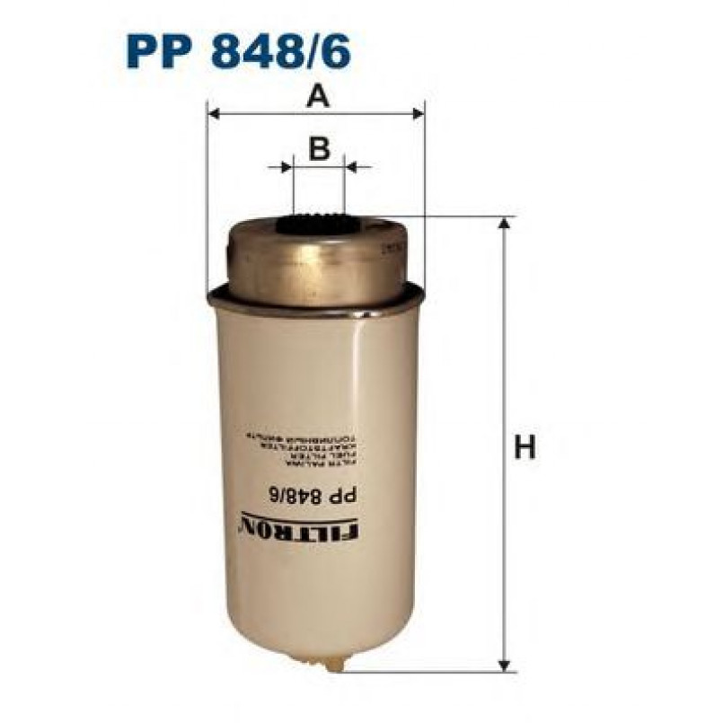 FILTRON PP848/6 Фільтр палива