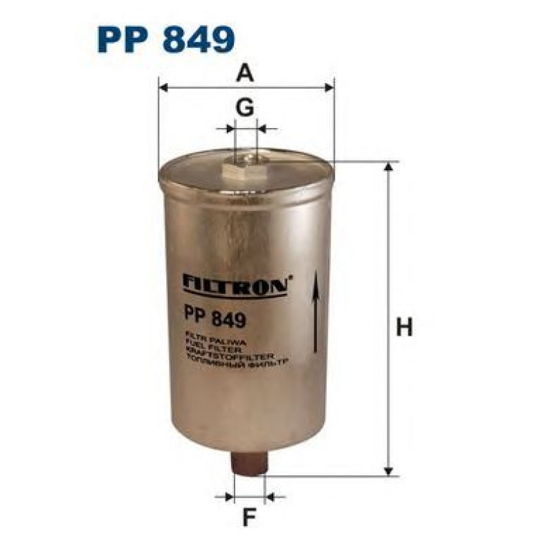 FILTRON PP849 Фільтр палива