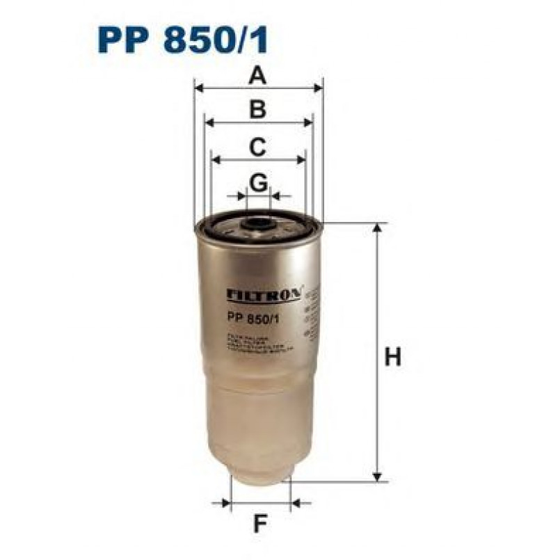 FILTRON PP850/1 Фільтр палива