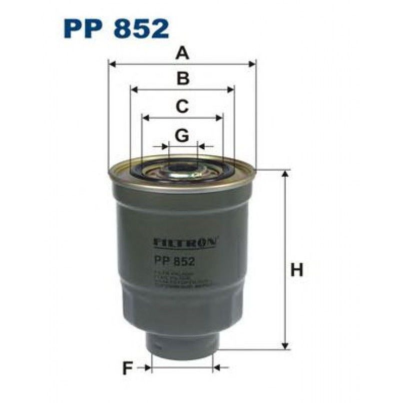 FILTRON PP852 Фільтр палива