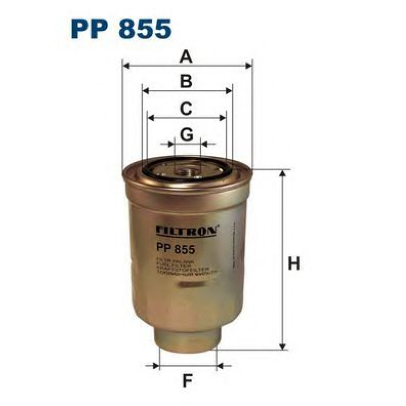 FILTRON PP855 Фільтр палива