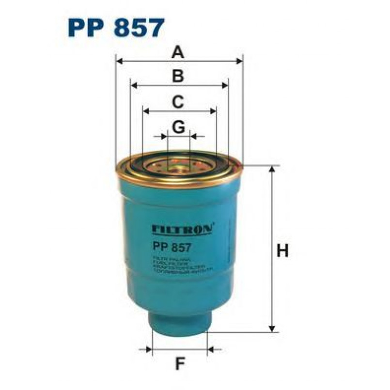 FILTRON PP857 Фільтр палива