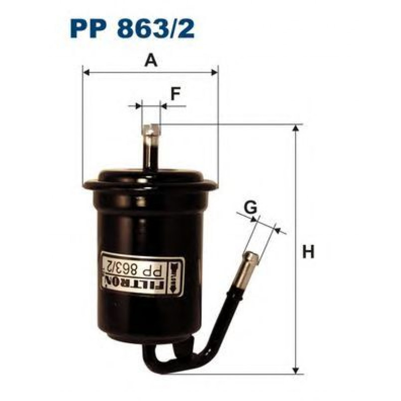 FILTRON PP863/2 Фільтр палива