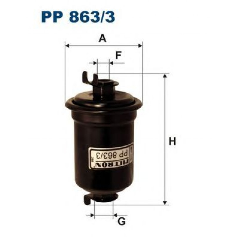 FILTRON PP863/3 Фільтр палива