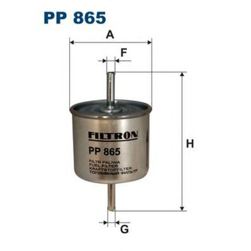 FILTRON PP865 Фільтр палива
