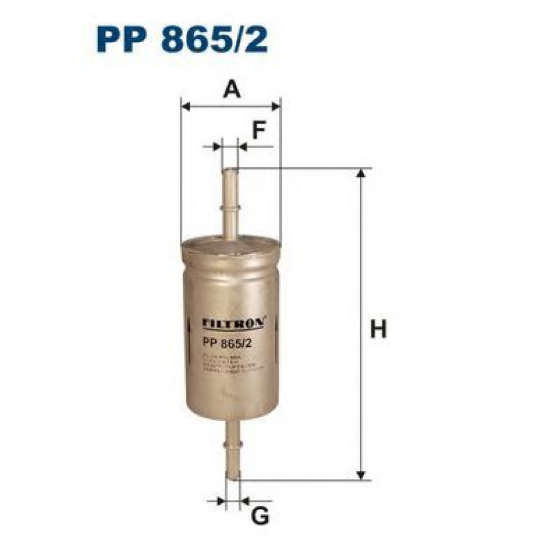 FILTRON PP865/2 Фільтр палива