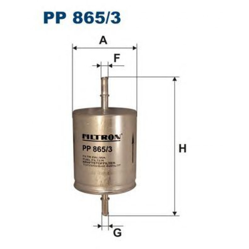 FILTRON PP865/3 Фільтр палива