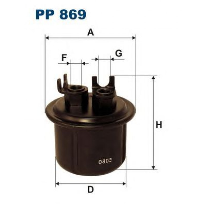 FILTRON PP869 Фільтр палива