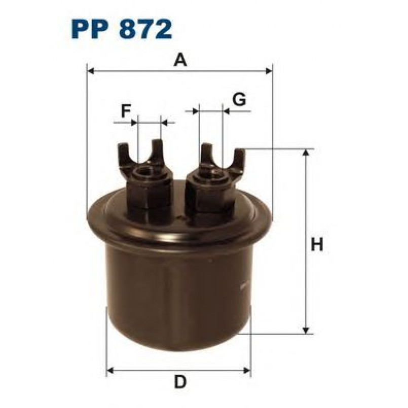 FILTRON PP872 Фільтр палива
